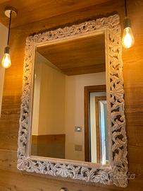 Specchio Kyara Maison du Monde in legno di mango