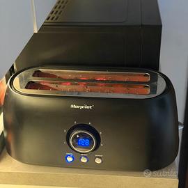 Tostapane 4 fette. Timer LED. Funziona perfetto