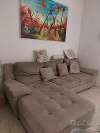 Divano tortora come NUOVO