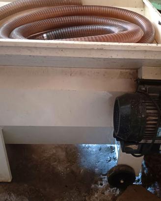 disaspatrice elettrica a vasca con pompa centrifug