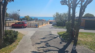  roulotte stanziale in campeggio a moniga d