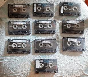 Audiocassette al cromo registrate