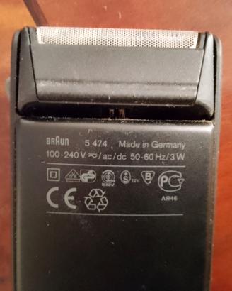Rasoio elettrico Braun/ bilancia da cucina