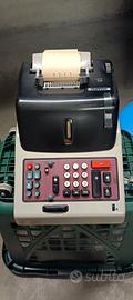 Calcolatrice Meccanica Vintage Olivetti Divisumma 