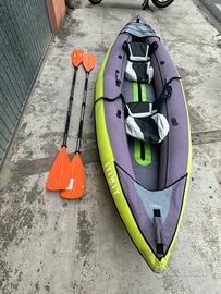 Canoa gonfiabile Decathlon a 2 posti
