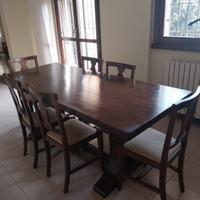 Tavolo fratino in legno massello