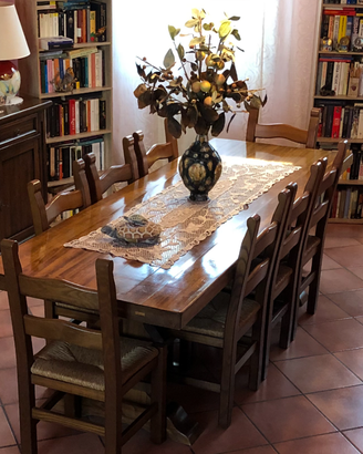 Tavolo fratino completo di sedie