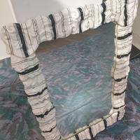 Specchio cornice ceramica 