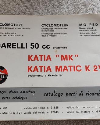 Catalogo ricambi Katia 50 MK - Matic K 2V. 
