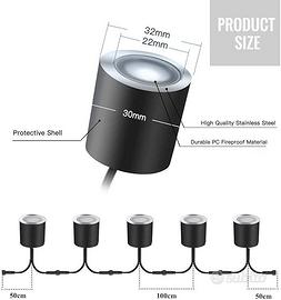 Faretto a led da incasso