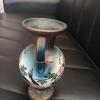 vaso in ceramica dipinto a mano Rodi Grecia vintag