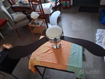 lampadario con ventilatore