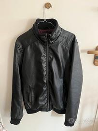 Giacca pelle sintetica taglia L