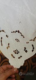 completo  lenzuolo  ricamato vintage