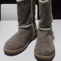 Stivaletti camoscio con pelo Docksteps n 37