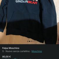 Felpa moschino