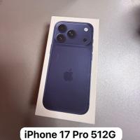 Iphone 17 pro 512