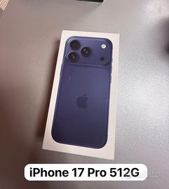 Iphone 17 pro 512