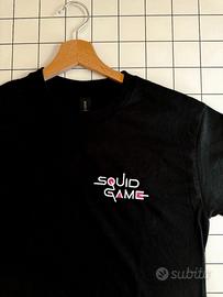 Squid Game logo (t-shirt maglia unisex frontman)
