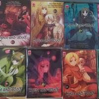 Manga Spice and Wolf Volumi 1-7 e 9-10