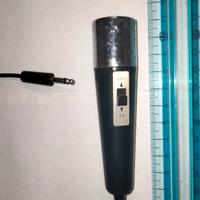 Microfono portatile vintage primi anni 70