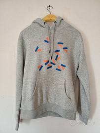 Felpa con cappuccio grigia Tee Jays taglia M