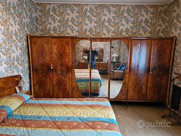 camera da letto in radica modernariato