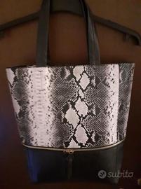 Borsa pitonata nuova