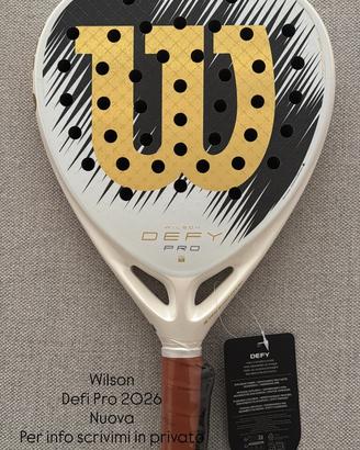 Wilson Defy pro LE 2026