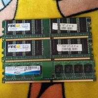 3 Moduli RAM DDR1 1GB DDR400 PC3200 – 3GB totali –