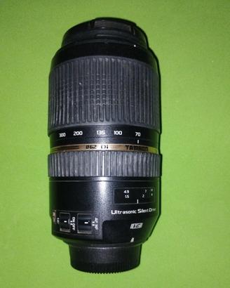 obiettivo Tamron SP vc 70/300
