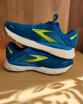 Brooks Adrenaline GTS 22 Blu/Giallo Fluo Taglia 43