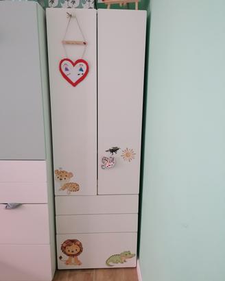 armadio caeretta ikea smastad/platsa