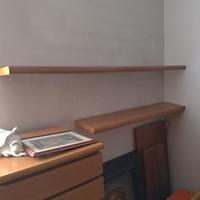 Mensole in legno naturale