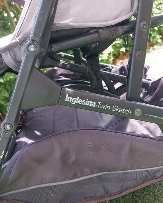 PASSEGGINO GEMELLARE INGLESINA TWIN SKETCH