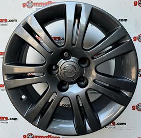4 cerchi lega opel astra meriva zafira r16 lt4310