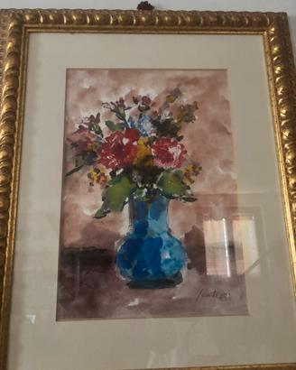 Dipinto a olio Sergio Scatizzi con autentica