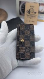 Louis Vuitton Key Holder Damier Ebene – Originale
