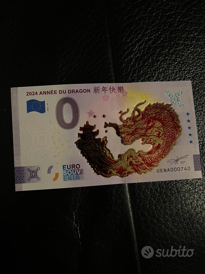 Billet Souvenir 0 Euro - Année du Dragon