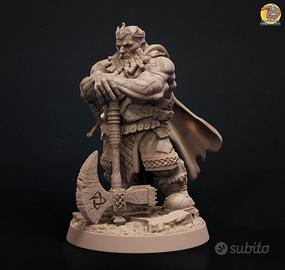 Argyle Miniatura nano gueriero Dungeons Dragons