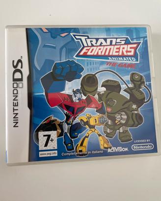 trans formers animated fhe game 2ds