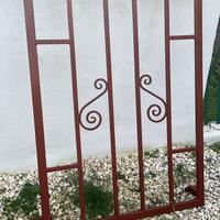 Grata fissa in Ferro con Decori