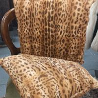 Cuscini da salotto in Visone tipo Leopardo
