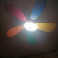 Lampadario ventilatore per cameretta a led 