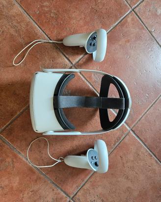 Oculus quest 2 128GB + strap a ruota, perfetti