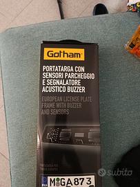 Portatarga con Sensori Parcheggio Gotham - NUOVO