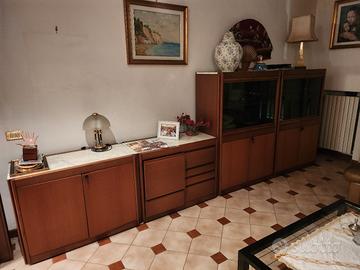 parete attrezzata salone