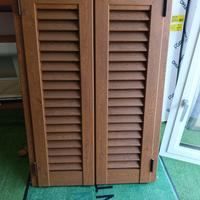 persiana alluminio colore legno 