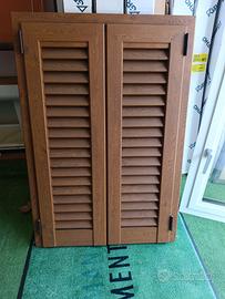 persiana alluminio colore legno 