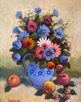 Quadro di Adolfo Mastrovito olio su tela 50x70